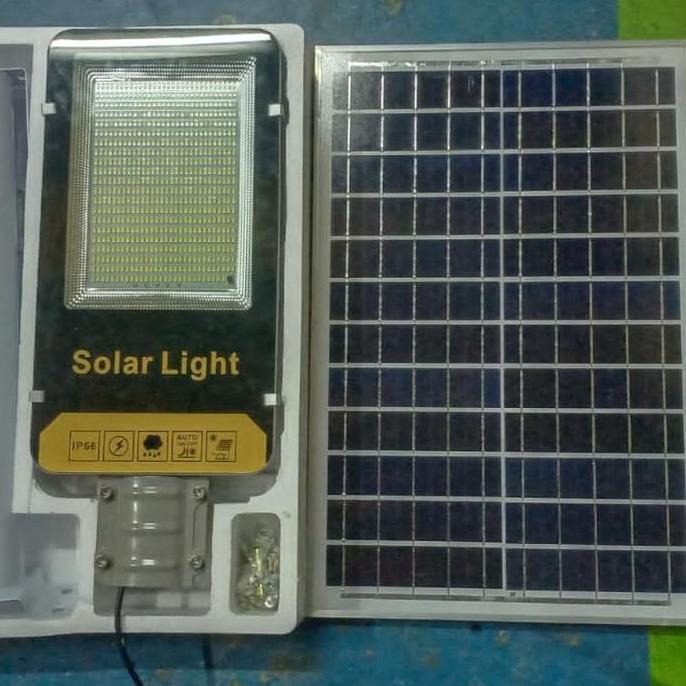 Lampu jalan 400w solar panel lampu PJU 400 watt solar cell remote