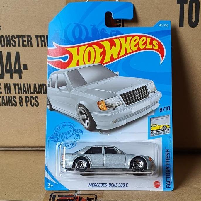 ORIGINAL HOTWHEELS MERCEDES BENZ 500E Silver