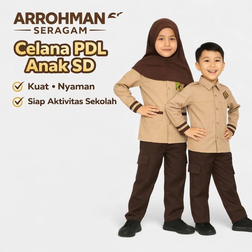 Celana  PDL Pramuka anak sd laki-laki