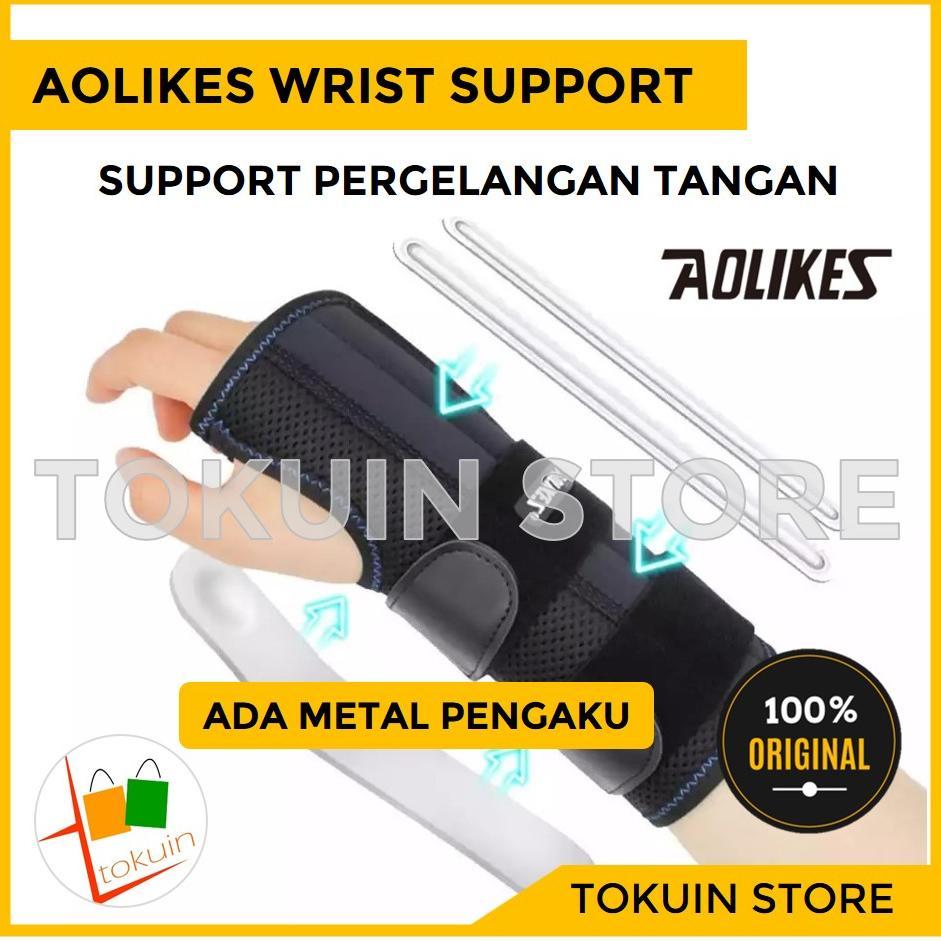 Wrist Support Aolikes Brace Deker Pergelangan Tangan Carpal Tunnel Aolikes 1688