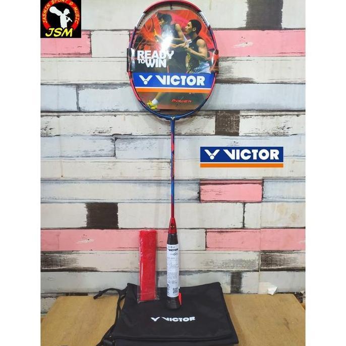 TERBARU - RAKET BADMINTON VICTOR SPIDERMAN MADE IN TAIWAN 30LBS FREE TAS GRIP