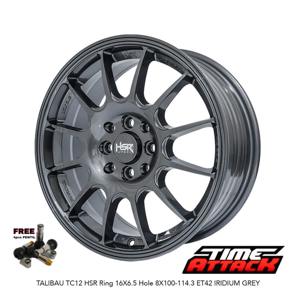 Velg Mobil Swift Ring 16 HSR WHEEL TALIBAU Velg HSR R16