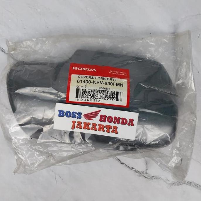 61400-KEV-830FMN : COVER FORK KIRI ABU ABU SUPRA / COVER TUTUP SHOCKBREAKER DEPAN KIRI ABU ABU SUPRA