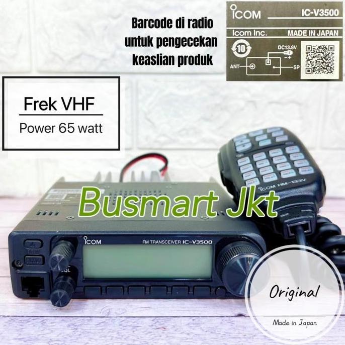 Sale Rig Icom Ic V3500  / Icom Ic V 3500 Original