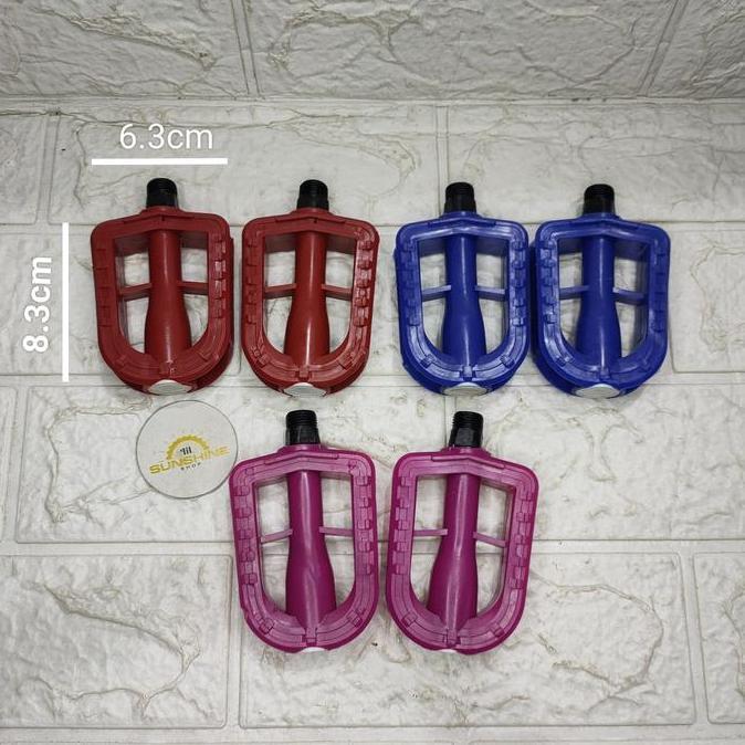 Pedal As Besar Sepeda Anak 12 16 18 MICHEL 9/16 PVC Untuk Crank Gir Tengah As BB Kotak Dan As BB Bul