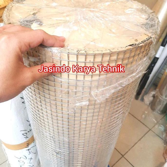 Grosir Wiremesh Stainless 10Mm X 10Mm X 1Mm / Kawat Loket 10X10X1Mm Las Ss304 Meteran.