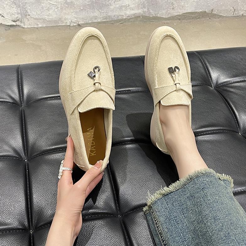 HOT SALE Sepatu Pantofel Hitam Loafers Flat COD Wanita Korean Style Kekinian Premium Import Cina Hit
