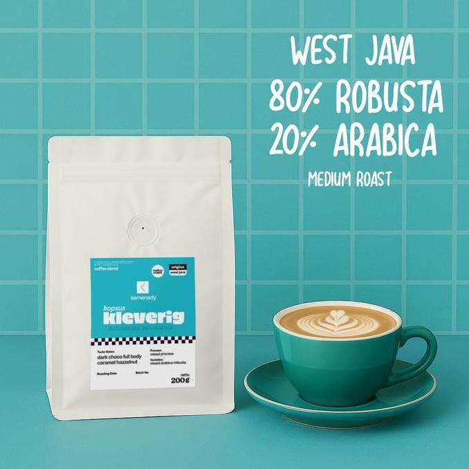 House blend kopi Kleverig Blend (Blend Kopi susu)
