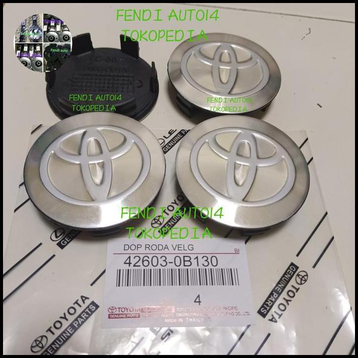 TERBARU DOP RODA TUTUP VELG AS RODA 4PCS 1SET TOYOTA KIJANG KRISTA ORIGINAL 