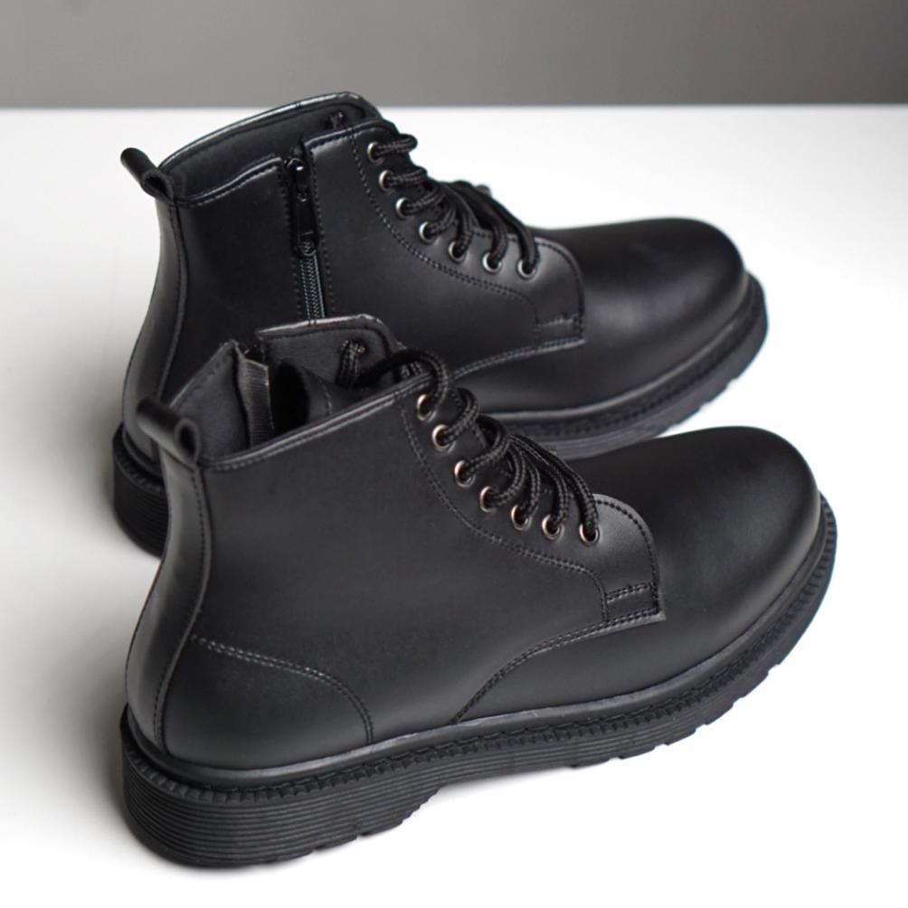 BEST SALE Sepatu Boots Pria Oxwalker NATHAN Sepatu Hitam Pria