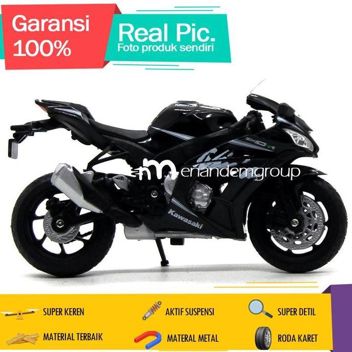 Diecast Miniatur Mainan Motor Kawaski Ninja ZX-10R