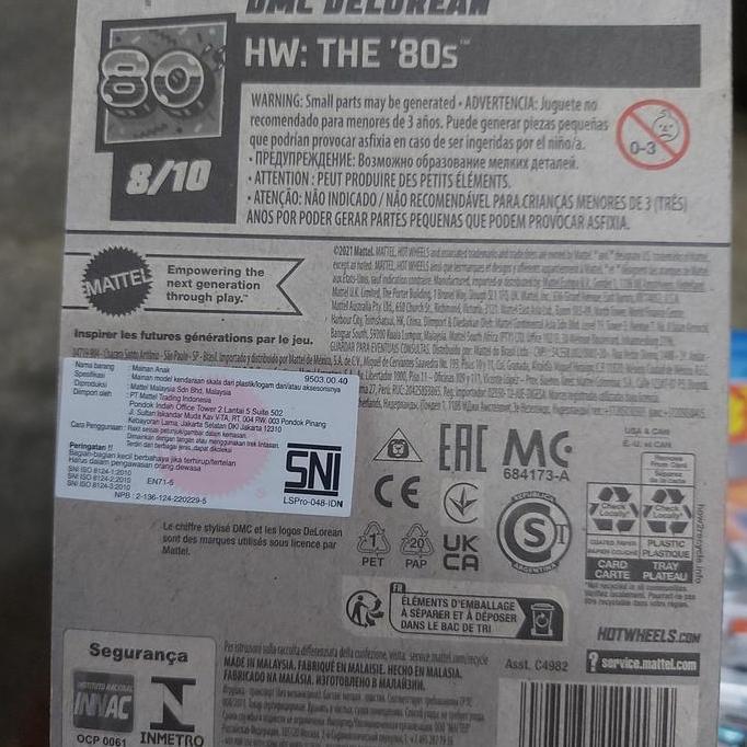 hotwheels dmc delorean