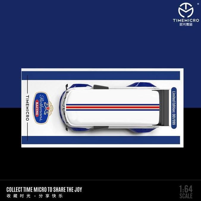 Time Micro 1:64 RWB Volkswagen VW T1 Van Rothmans Limited