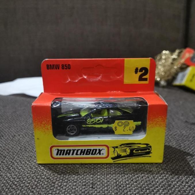 Matchbox Superfast BMW 850i Hitam no 2 850 1997