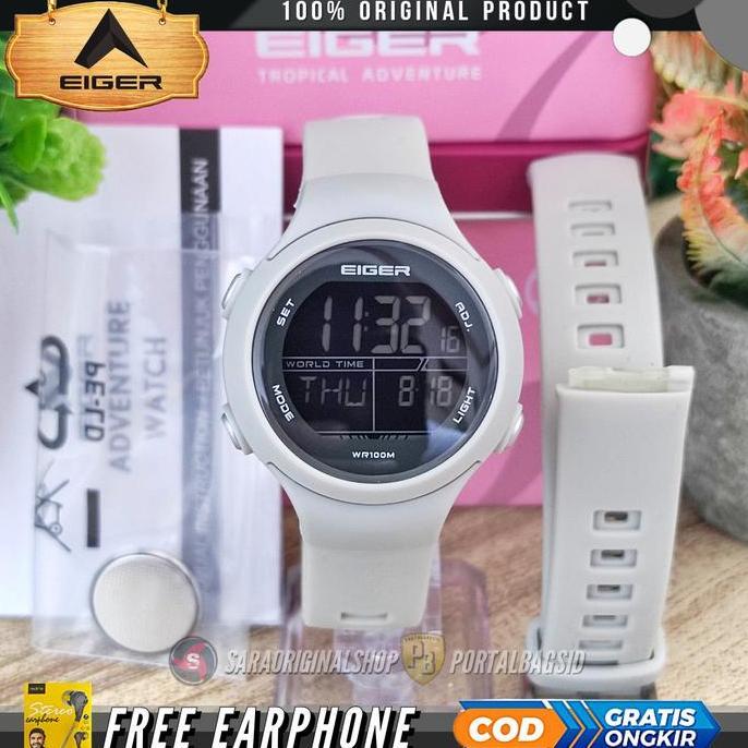 EIGER SHASTA WS-MDW WATCH Jam Tangan Digital Wanita Original