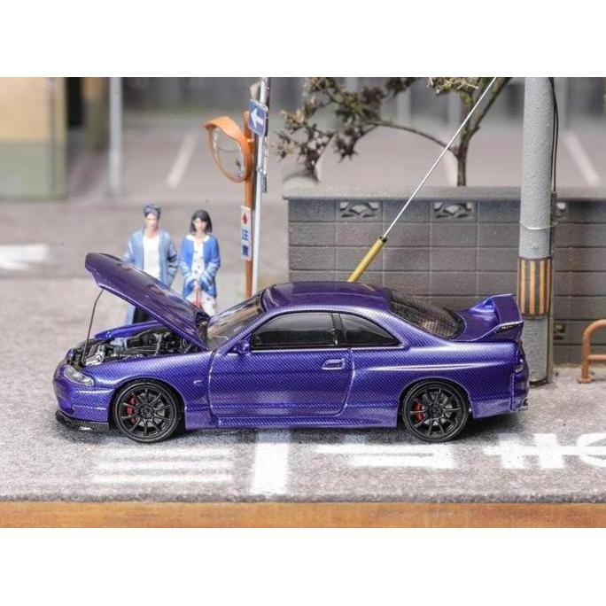 CM Model CM64-EVOX-08 Mitsubishi Lancer Evo X Varis Blue - CM64-Absolut-03 Koenigsegg Jesko Absolut 