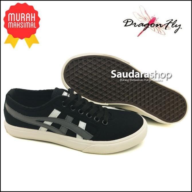 New Sepatu Dragonfly Alpha Putih Navy / Sepatu Dragonfly Alpha White Navy