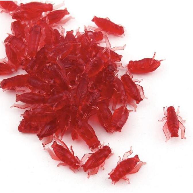 Umpan Pancing Serangga Jangkrik Merah Umpan Ikan Jangkrik Bungkus Mura
