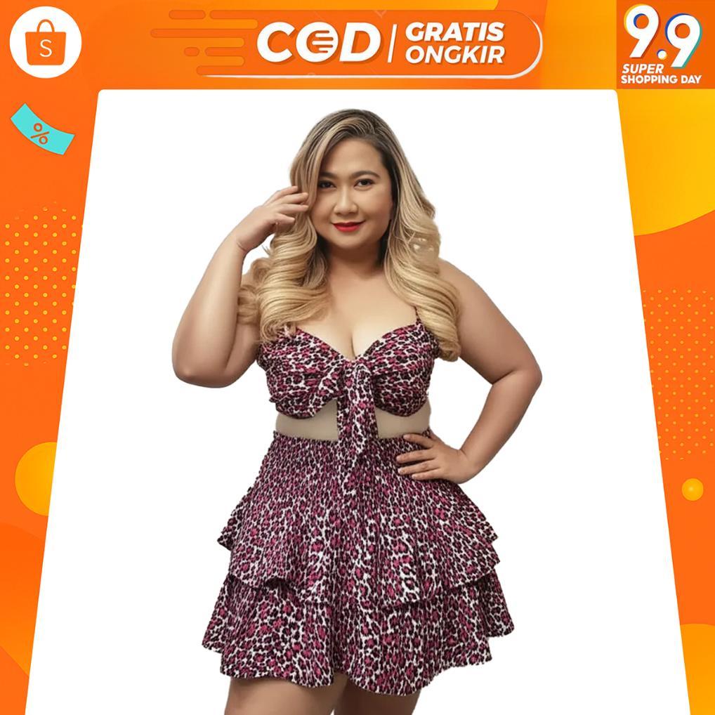 Setelan Bra Rok Mini Pantai Bali Wanita Oneset Swimwear