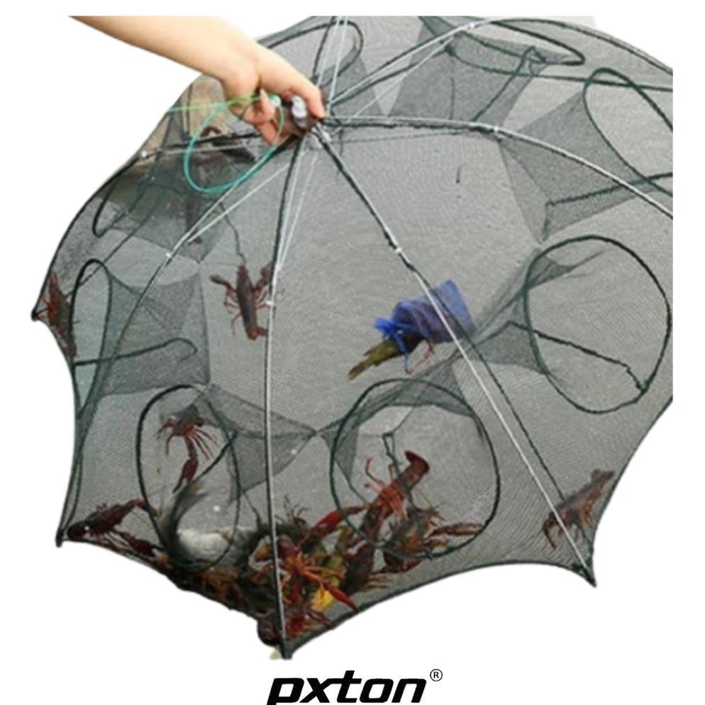 FACTORYZTA PXTON - PAYUNG BUBU/ PERANGKAP IKAN / BUBU IKAN / JARING IKAN / PAYUNG BUBU 8 LOBANG / 4 