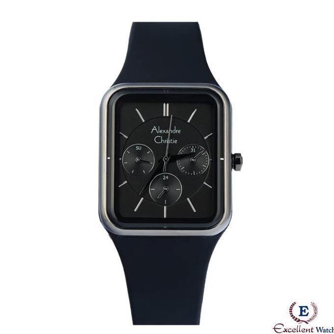 Excellent Jam Tangan Wanita Alexandre Christie AC 2744 Full Black