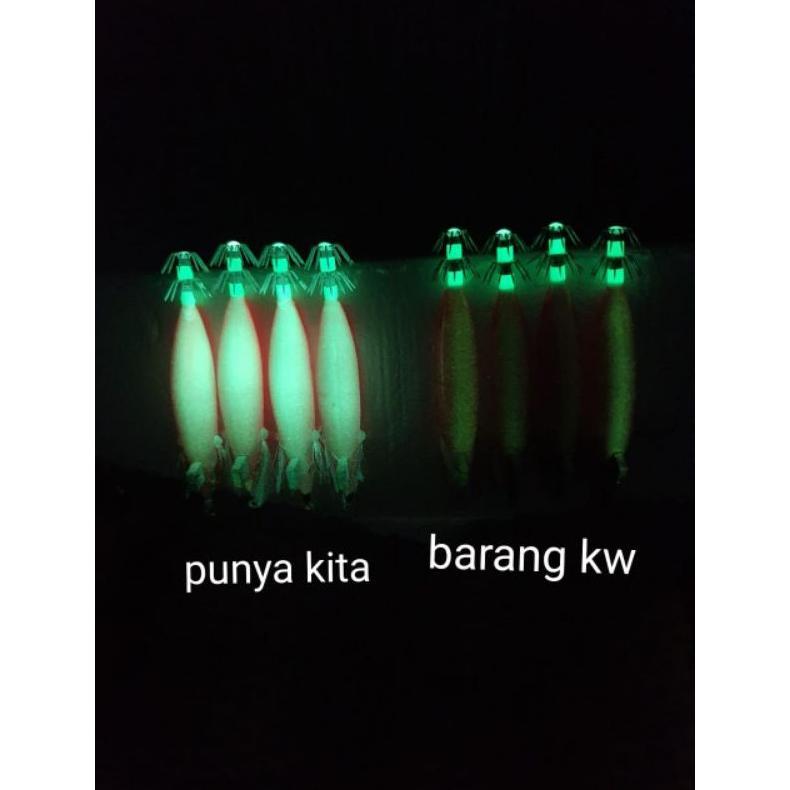 MEERAHSEMBADA UMPAN PANCING CUMI UDANG UDANGAN SEAWOOD HARGA PERPACK/5PCS TERMURAH