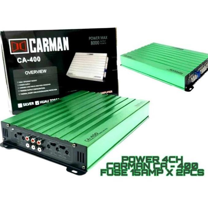 Power Amplifier Mobil Carman CA 400 8000watt 4channel