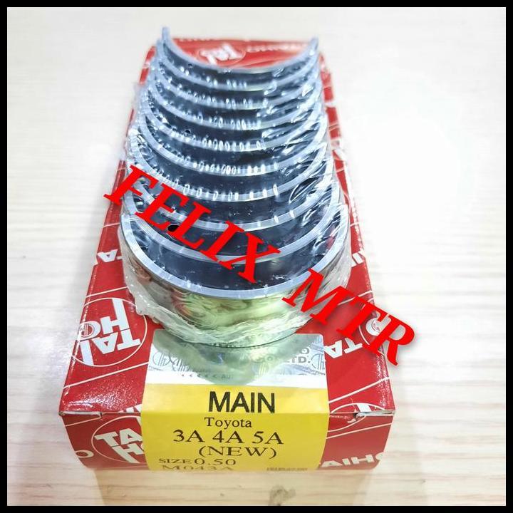 TERLARIS METAL DUDUK MAIN BEARING TOYOTA COROLLA GREAT COROLLA TWINCAM 1.6 