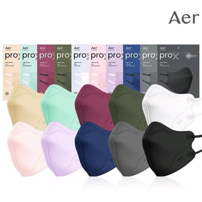 Aer Pro X Mask Premium Masker 4 Ply Mb Filter Ori Korea