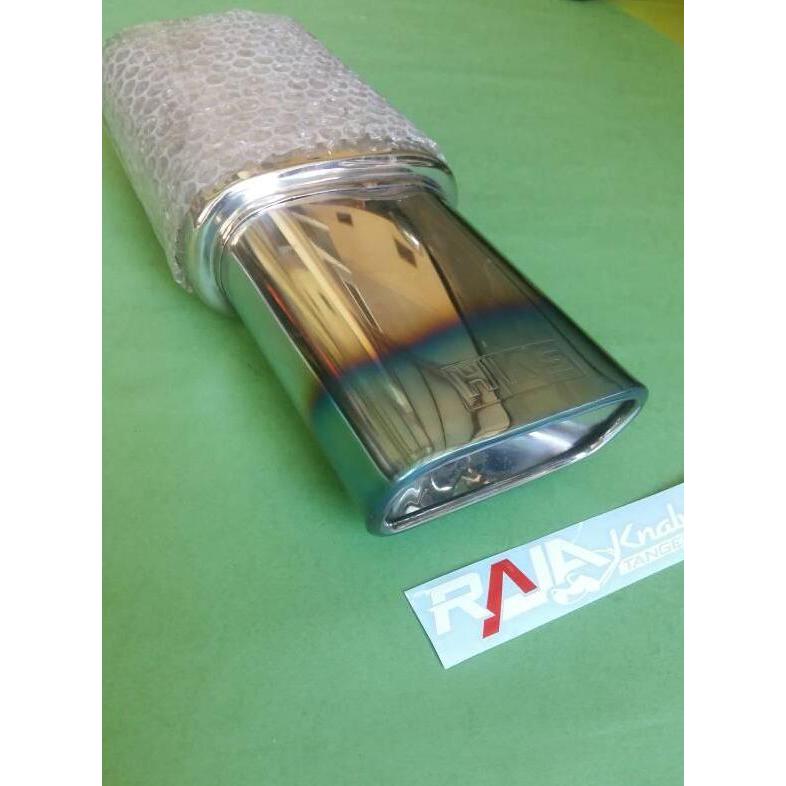 Hks Kotak Burn Tip Muffler Knalpot Mobil Racing