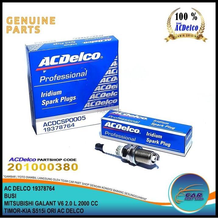 DISKON BUSI IRIDIUM IK16TT MITSUBISHI GALANT V6 2.0 TIMOR-KIA S515I ACDELCO 