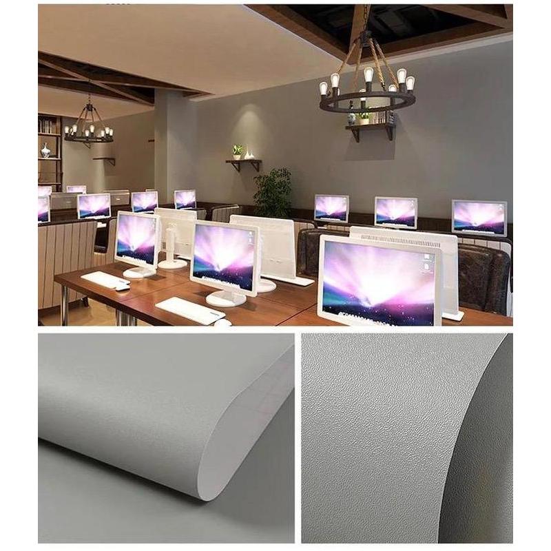 Pageup- Wallpaper Dinding Motif Polos Mewah Ruang Tamu