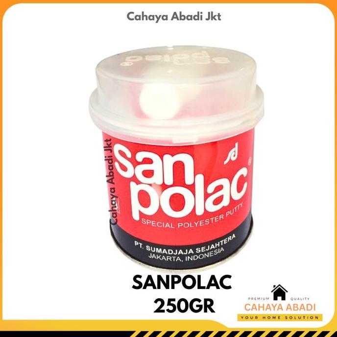 Pageup- Dempul Sanpolac Kecil 250Grm