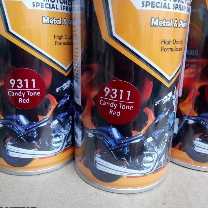 Pageup- Pilox Diton Premium Candytone Red 9311 400Cc Candy Tone Merah