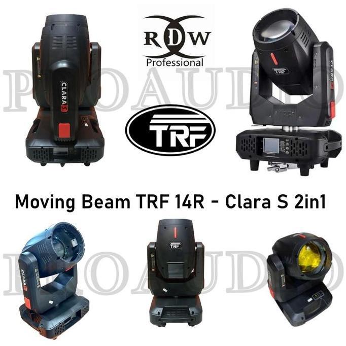 TRF RDW Lampu Lighting / Moving Beam Clara S - 14 R / 14R / TRF 14R / TRF14R Original