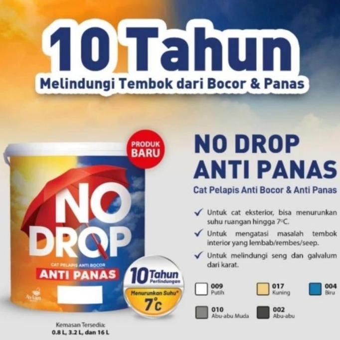 No Drop Cat Pelapis Anti Bocor & Panas @1 kg