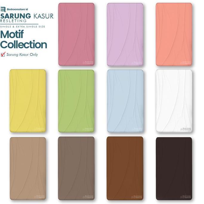 Sleepyou- Sarung Kasur Busa Resleting Ukuran 140X200X20