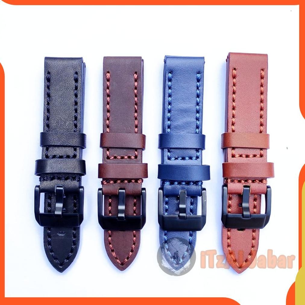 Tali jam Christ Verra kulit Asli Leather strap 22 mm 24mm