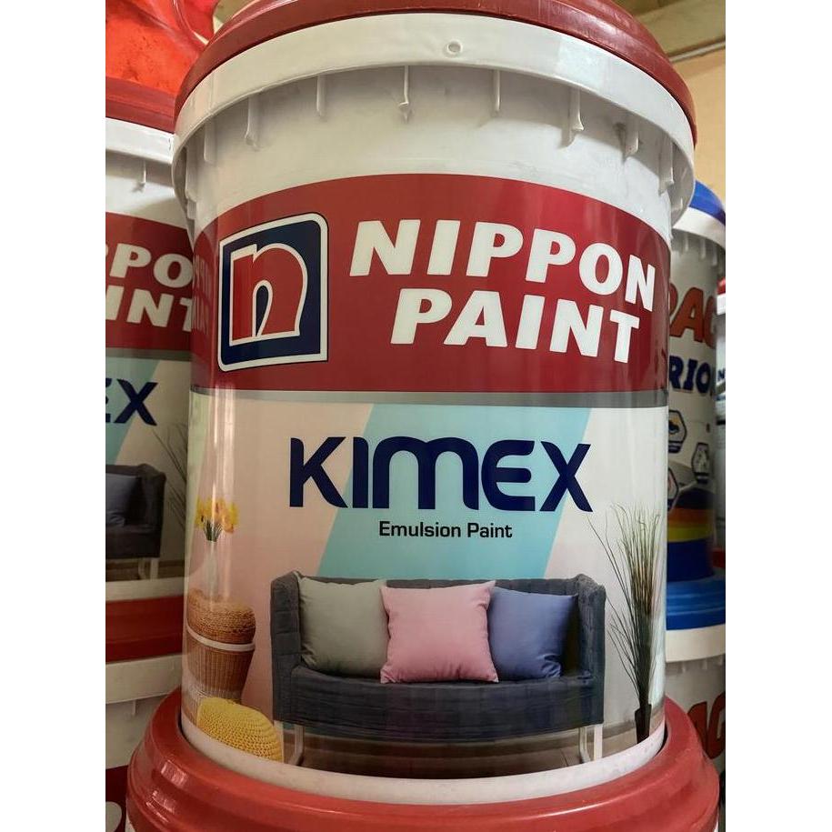 TERBARU - CAT TEMBOK NIPPON PAINT PUTIH KIMEX BS 9102 20KG 20 KG 9102 SS BAGUS