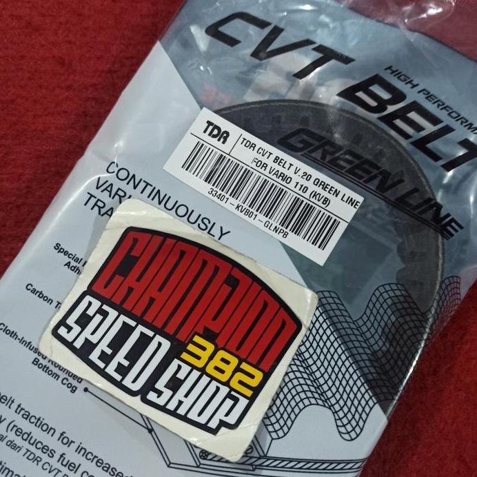 Fanbelt Vanbelt V Belt VBelt TDR Green Line Vario 110 Old Karbu KVB