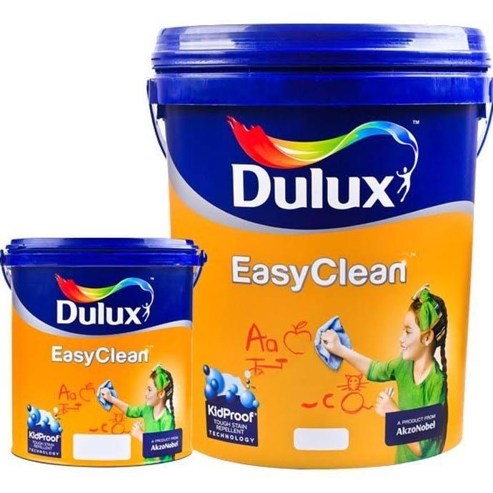 NEW Cat Tembok Dulux Easy Clean 2.5 Ltr 1501 White 5 Kg 5Kg Interior