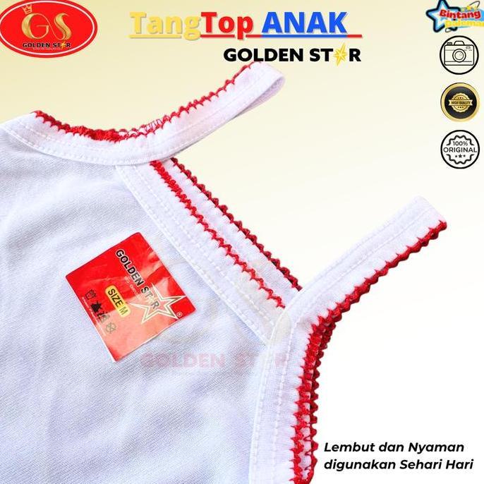 12 Pcs Kaos dalam anak perempuan & laki laki usia 1 tahun -10 tahun Nyaman digunakan / singlet Warna