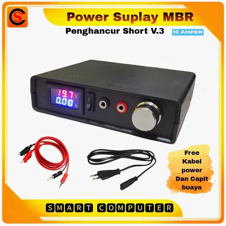 Power suplay MBR 10 amper V.3 penghancur short adaptor tanam