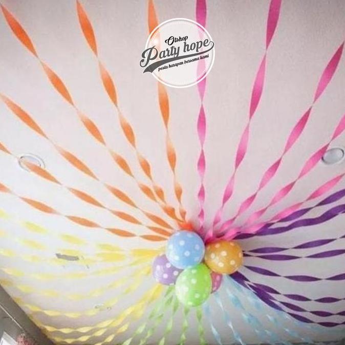 [isi 12] kertas Krep warna warni / hiasan kertas crepe dekorasi kerajinan / kertas hias warna warni 