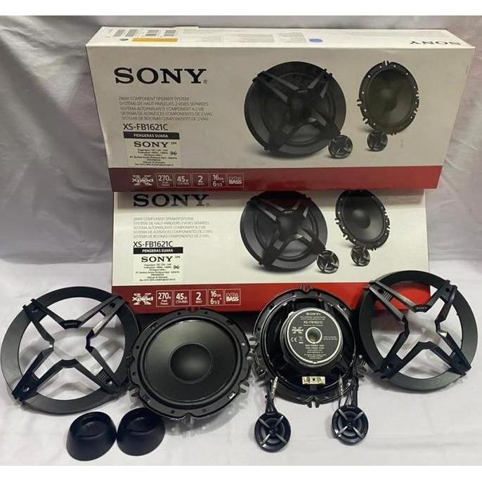 Speaker Component 2 Way Sony XS-FB1621C Split 6, 5 Inch Sony