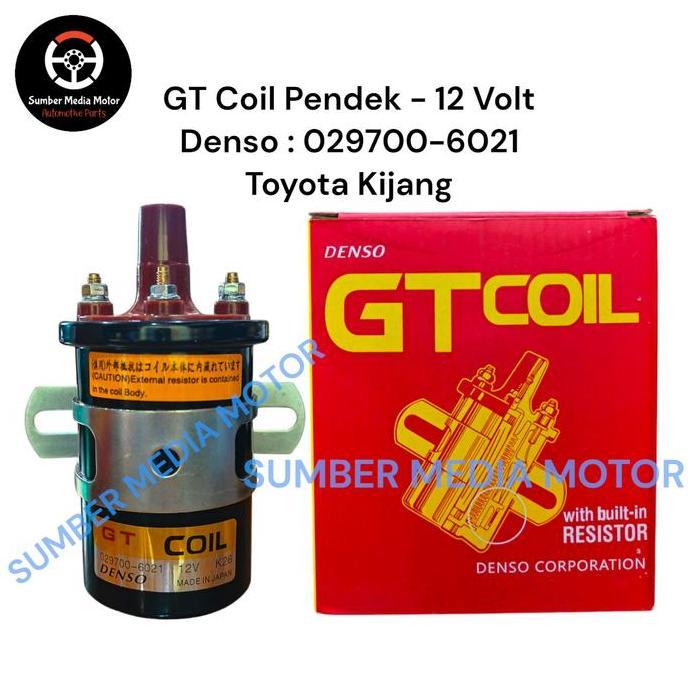 Denso Gt Coil Pendek 12 Volt 029700-6021 Toyota Kijang