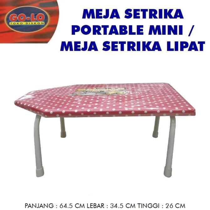 Meja Setrika Portable Mini/Meja Setrika Lipat