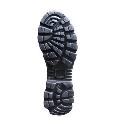 BIOTECHBOX SOL SEPATU PDL SAFETY HITAM BAHAN KARET MENTAH BERKUALITAS
