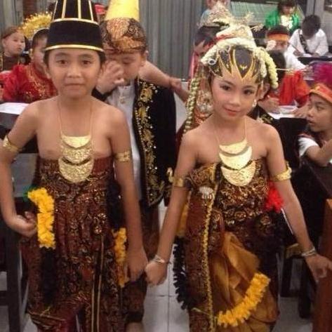 Baju Anak Adat Jawa Dodot / Baju Pengantin Dodot Anak Adat Jawa