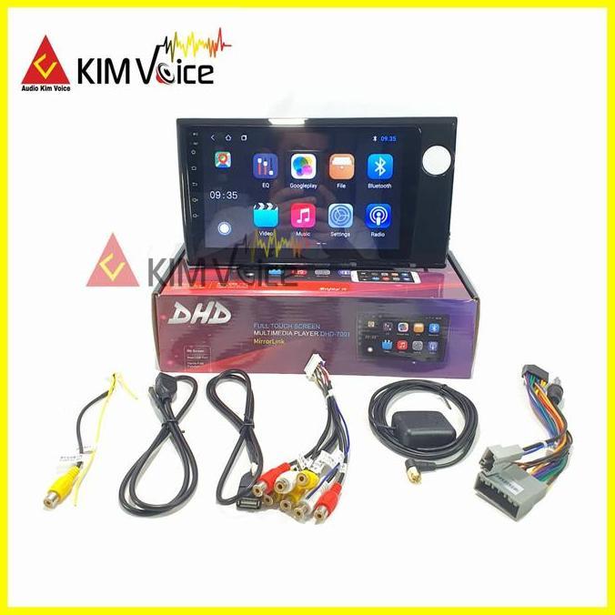 Head Unit Android DHD 9 Inch OEM Honda Brio Mobilio BRV Soket PNP